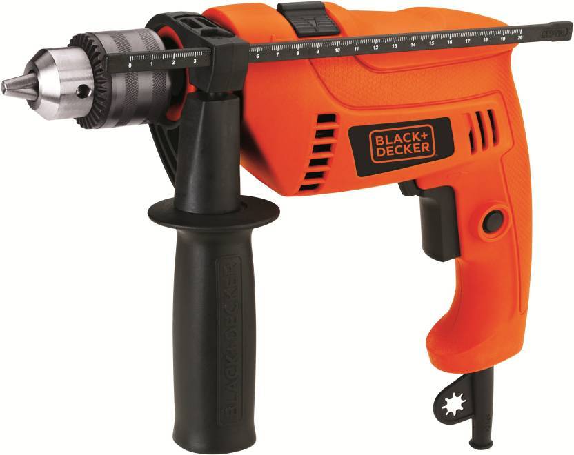 Black and Decker Impact Hammer Drill Machine 650 Watts 13mm