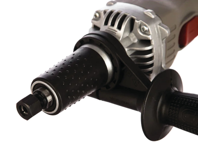 Crown CT13307 Straight Die Grinder 6mm with side handle 600 Watt