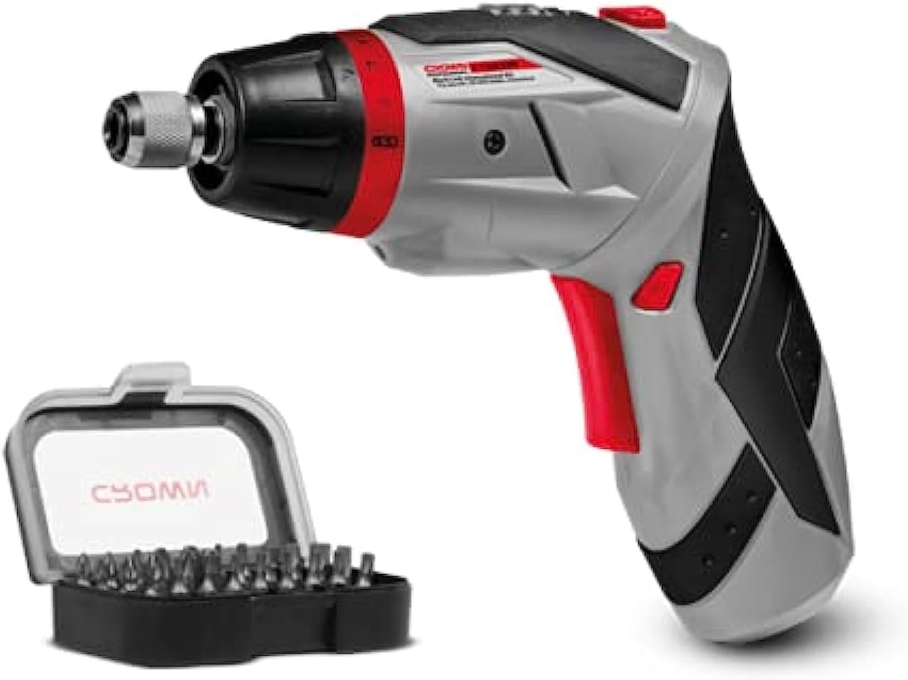 CROWN Cordless ScrewDriver 3.6V, 1.3Ah Lithium Ion with Variable torque with bits set, CT22025