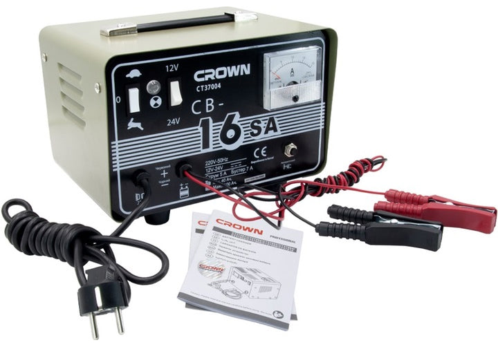 CROWN CT37004 Battery Charger 12/24v - 110 to 180w