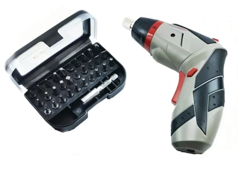 CROWN Cordless ScrewDriver 3.6V, 1.3Ah Lithium Ion with Variable torque with bits set, CT22025
