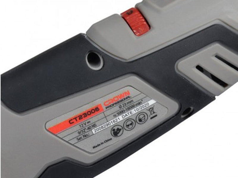 CROWN Cordless Rotary Tools 12V Mini Drill / Grinder CT23006
