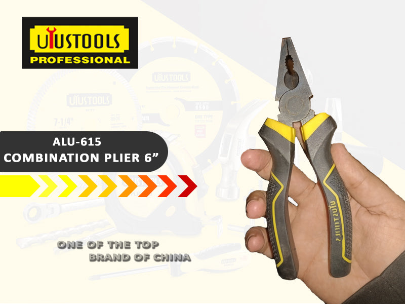 UYUSTOOLS - ALU615 - Combination Pliers 6 Inch