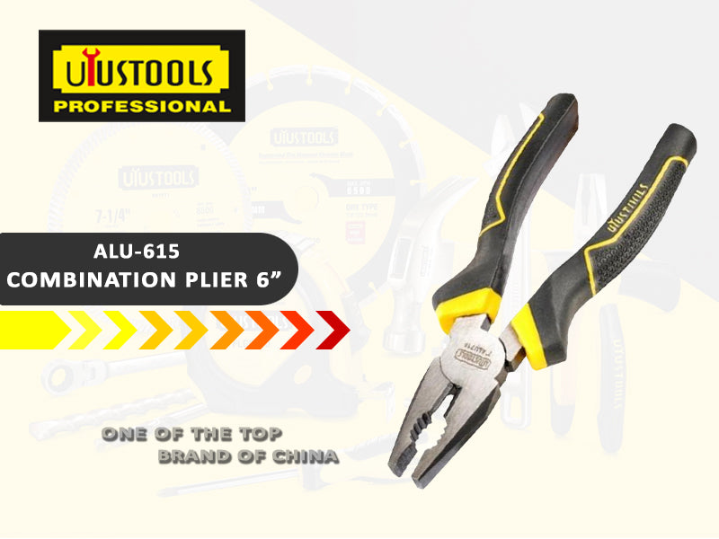 UYUSTOOLS - ALU615 - Combination Pliers 6 Inch