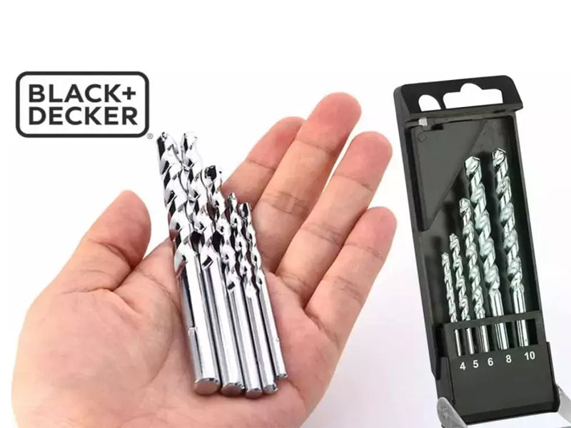 Black and decker Masonry drill bits 5 pcs set