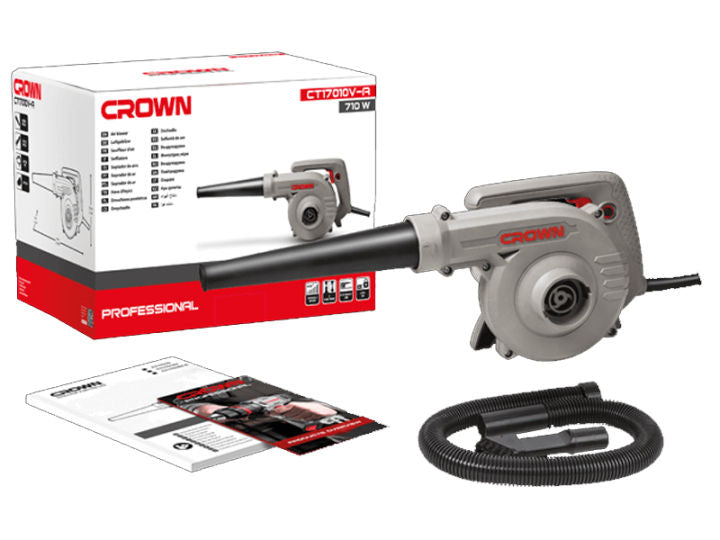 Crown Dust Blower with suction 710w with variable speed - CT17010V