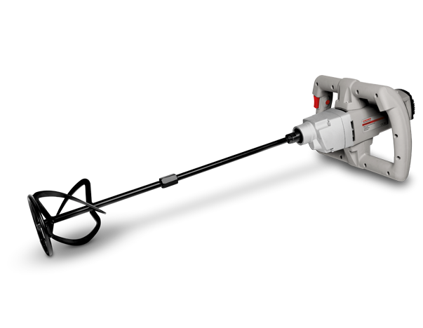 CROWN - CT10049 Mixer Machine with 120 mm Mixing paddle diameter - 1100w power rated - 130-450 / 245-850 minˉ¹ No-load speed (gear I / II) - M14 Tool holder