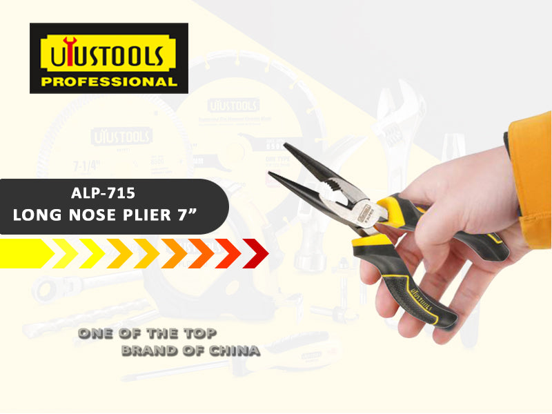 UYUSTOOLS - ALP715 - Long Nose Pliers 7 inch